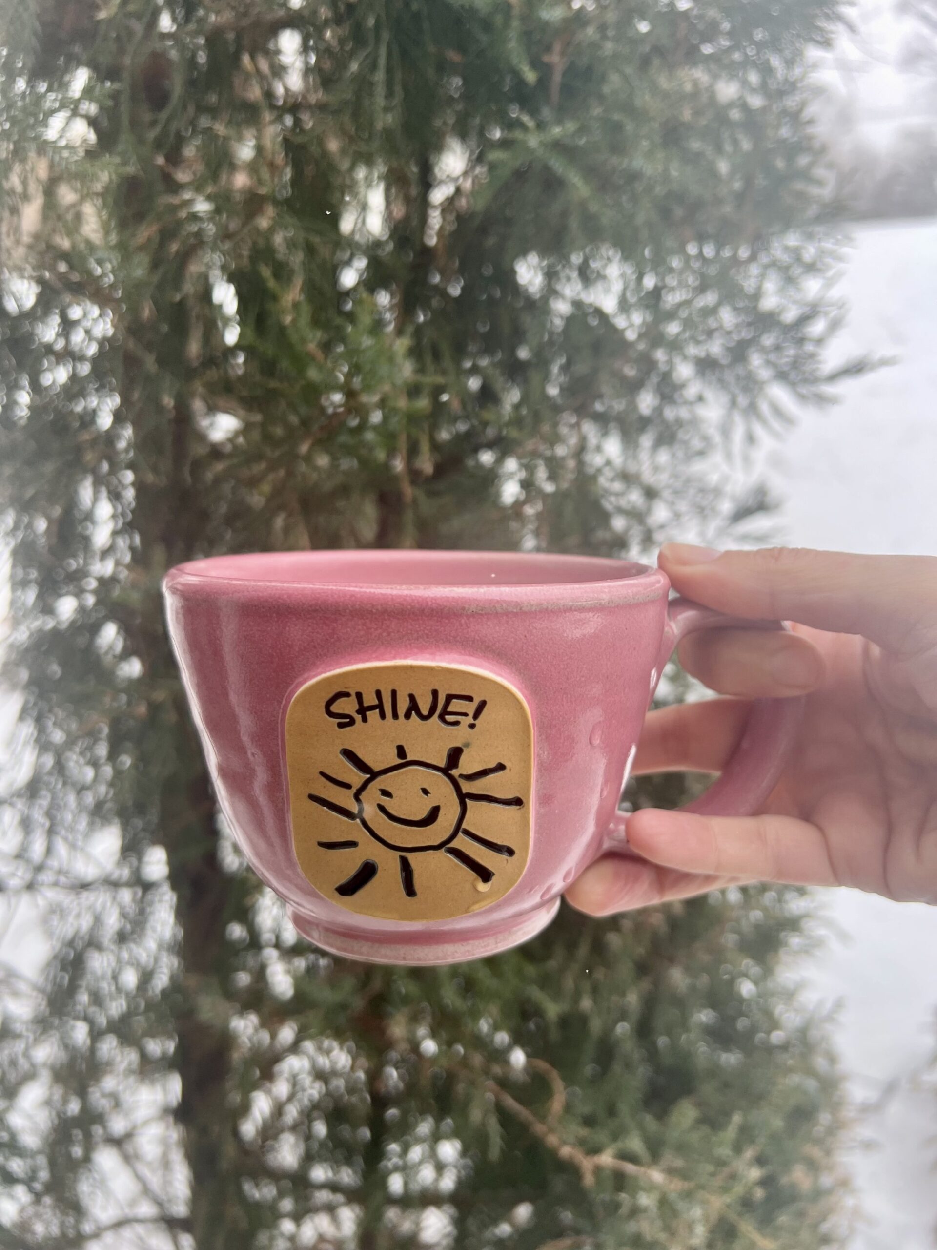 Pink Latte Mug