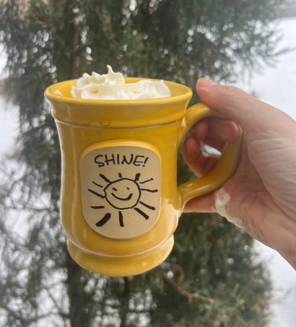 Yellow Shine Coffee Mug